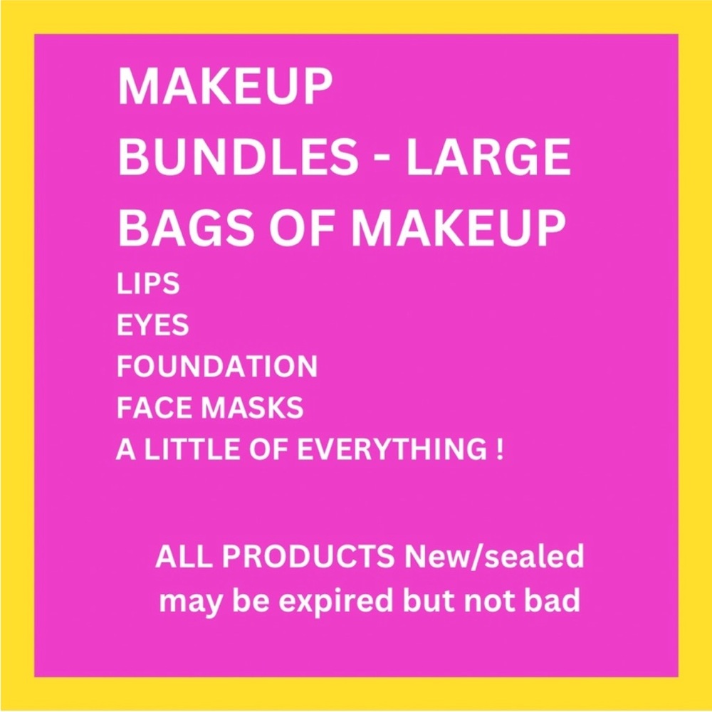 Assorted Makeup Bundle - 15 items
